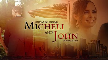 Videographer Mottiva Filmes . from Joinville, Brazílie - Trailer Micheli & John, engagement, event, wedding