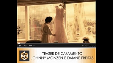 Videographer Anderson Macedo Teixeira from São Paulo, Brazílie - Daiane e Johnny - Teaser de casamento, wedding