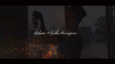 Videographer Anderson Macedo Teixeira đến từ Abertura cinematográfica - Erika e Robson Henriques, wedding