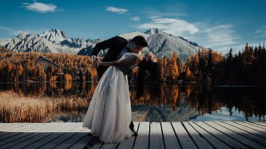 Videographer Midar Studio from Zabratówka, Polsko - Jesienna sesja ślubna nad Szczyrbskim Jeziorem | Magdalena & Kamil, engagement, wedding