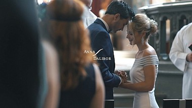 Videographer Kamil Panský from Prague, Czech Republic - Wedding day: Anna & Dalibor, wedding