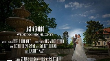 来自 德布勒森, 匈牙利 的摄像师 Gyorgy Drigan - Agnes & Norber weddding highlight, wedding