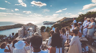 Videographer Bruno Bilonić from Split, Croatia - L&T - White Wedding In Dubrovnik, drone-video, engagement