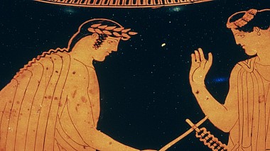 Videographer GreenArt Studio from Štětín, Polsko - Orpheus and Eurydice - Wedding on Santorini, Greece, wedding