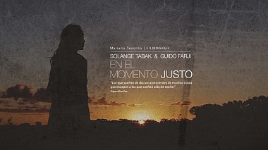 Відеограф Mariano Teocrito, Буенос-Айрес, Аргентина - En el momento justo, wedding