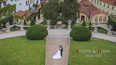 Moskova, Rusya'dan Shot Films Studio kameraman - Свадебный клип - Антон & Инна (Свадьба в Праге), düğün