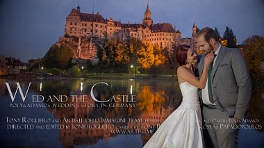 Videographer Tony Rogliero from Soluň, Řecko - "Wed and the Castle" : Poly & Adamos Wedding Story in Germany, engagement, event, wedding