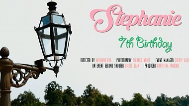 Videographer Melnard  Eda from Milán, Itálie - Stephanie 7th Birthday | Save The Date | 04 ◊ 10 ◊ 2015, baby, event, invitation