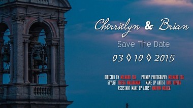 Видеограф Melnard Eda, Милано, Италия - Cherry & Brian | Save The Date | 03 ◊ 10 ◊ 2015, advertising, invitation, wedding