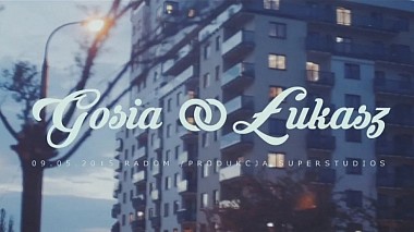 Videographer SuperWeddings Studio from Varšava, Polsko - Gosia + Lukasz, wedding