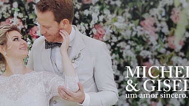 Videografo Feito de Amor Filmes da Joinville, Brasile - Same day edit - Michel e Gisele // Um amor sincero, SDE, drone-video, engagement, event, wedding