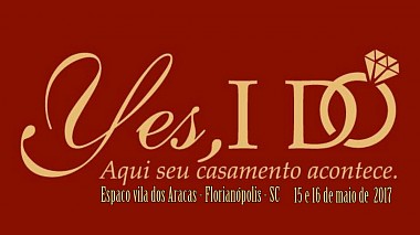 来自 圣若泽, 巴西 的摄像师 Josue Correia - mostra de noivas - yes, i do, drone-video, event, wedding