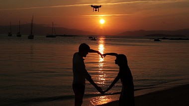 来自 圣若泽, 巴西 的摄像师 Josue Correia - aline + alex, drone-video, event, wedding