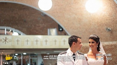 Videographer Ateliê Vídeo from other, Brazil - wedding trailer | Danielle + Glauber, wedding