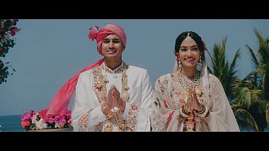 Filmowiec Sergei Checha z Nowy Jork, Stany Zjednoczone - Sagar and Krishna. Luxury Indian wedding in Grand Velas Riviera Nayarit. Puerto Vallarta, Mexico., wedding