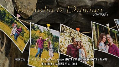 Videographer JAKSA STUDIO from Cracow, Poland - Klaudia & Damian | Teledysk ślubny | Wedding story |, event, showreel, wedding