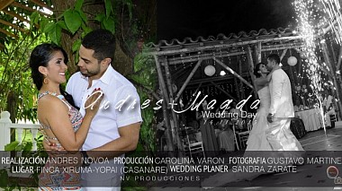来自 Pablo de Villavicencio, 墨西哥 的摄像师 Andres David - Nv Producciones - Andres+Magda, engagement, wedding