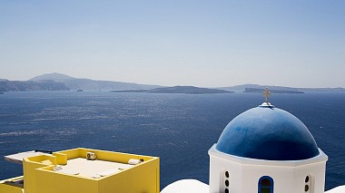 来自 杜布罗夫尼克, 克罗地亚 的摄像师 LIFEMEMORY PRODUCTION - Wedding on Santorini / GREECE, wedding