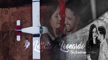 Videographer Fran Filmes /  Videos Criativos from São Paulo, Brasilien - Leonardo + Leticia - Em breve, SDE, backstage, drone-video, engagement, wedding