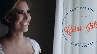 Videographer Ivandro Cardoso from other, Brazil - Same Day Edit Cesar + Julia, SDE, event, wedding