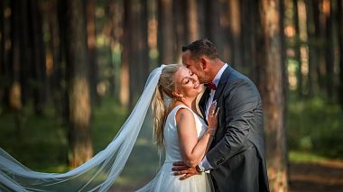 Видеограф Łukasz Czapla, Осьно-Любуске, Польша - Wedding story of Szymon and Karolina Highlights, аэросъёмка, репортаж, свадьба, событие