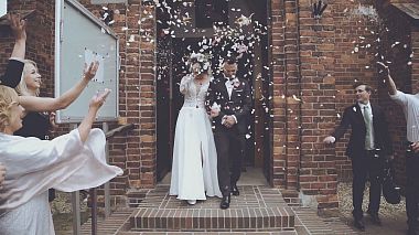 Videografo Krzysztof Jaworski da Wroclaw, Polonia - J & D, reporting, wedding