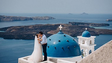 Videographer Dmitry Moskvitin from Stavropol, Russia - Wedding promo/Greece, Santorini/Andrei & Yana, drone-video, event, wedding