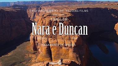 Видеограф Cristiano Oliveira, Бразилия - Destination Wedding Nara e Duncan  USA - Brasil, SDE, event, wedding