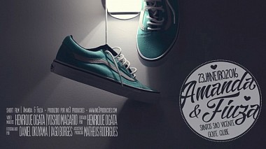 Videographer Henrique Ogata No3 Filmes from São Paulo, Brazílie - Short film - Amanda & Fiuza, wedding