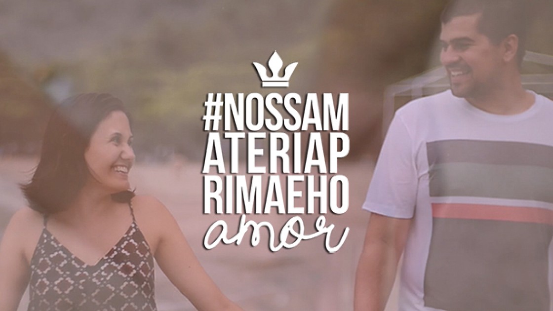 Not even the rain disturbed... Bruna & Felipe