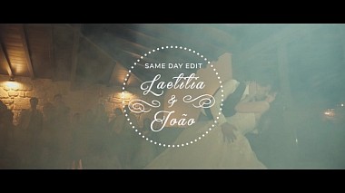 Видеограф Miguel Lobo, Порто, Португалия - Same Day Edit Laeticia e João, wedding
