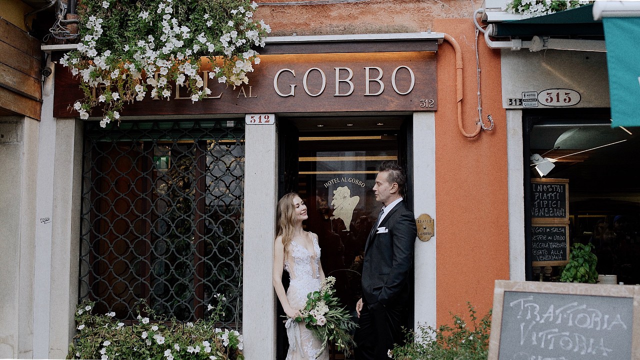Guido & Lyubov | Elopement in Venice