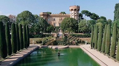 Videographer Alessandro Bordoni from Los Angeles, CA, United States - BARCELONA - Arabian wedding at Castell de Sant Marçal, drone-video, wedding