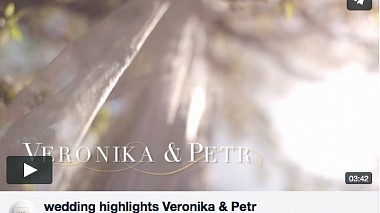 Videographer Wedteam Martin Křižka from Prague, Czech Republic - Veronika & Petr, wedding