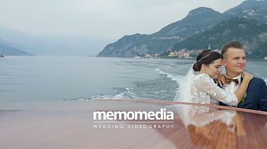 Videographer memo media from Vilnius, Lithuania - Ž♢E - Como, Italy (Wedding Highlights), drone-video, wedding
