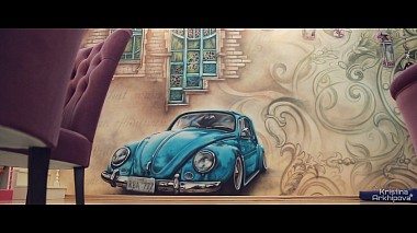 Filmowiec Денис Жальский z Krasnodar, Rosja - Роспись стен в кафе "ОАЗИС" Художник Кристина Архипова, advertising