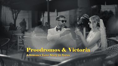 Videographer White Filming from Patra, Řecko - Prodromos & Victoria — A Summer Love Story in Syros, wedding