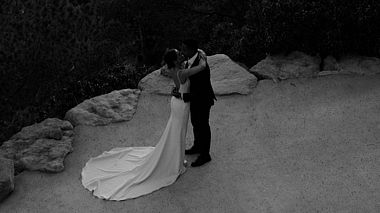 Videografo Masha Films da Ivissa, Spagna - Minimalist wedding at Hacienda Na Xamena, Ibiza: Danielle & Christian, wedding