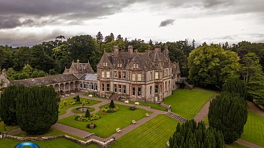Videographer Ronan Quinn from Dublin, Ireland - Castle Leslie , Ireland - Nicole and Shane, drone-video, wedding