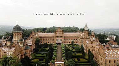 Videographer Renaissans Studio from Uzhhorod, Ukraine - I need you like a heart needs a beat, drone-video, engagement
