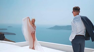 Varşova, Polonya'dan Kuba Kmiołek kameraman - Julia / Kacper - Elopement in Santorini | I am happiest when I’m right next to you., düğün, nişan
