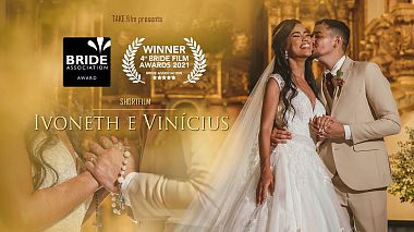 Videographer TAKE Film from Vitória de Santo Antão, Brazil - Ivoneth e Vinícius, SDE, engagement, event, training video, wedding