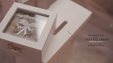 Videographer Santiago Escribano from Valencia, Spain - TRES PALABRAS / Short Film, engagement, event, wedding