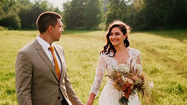 Videographer Radek Pilar from Brno, Czech Republic - Weekend wedding of Tereza & Dominik, drone-video, wedding