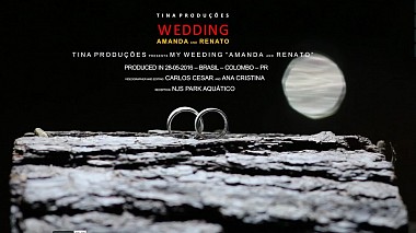 Videographer Carlos from Curitiba, Brazil - Wedding day Amanda e Renato, backstage, engagement, event, musical video, wedding