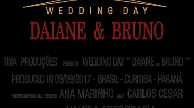 Videographer Carlos from Curitiba, Brazil - Weeding day Daiane e Bruno, backstage, engagement, event, musical video, wedding