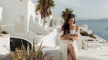 Videographer Mokas Films from Athens, Greece - Derek & Yana’s Santorini Elopement, wedding