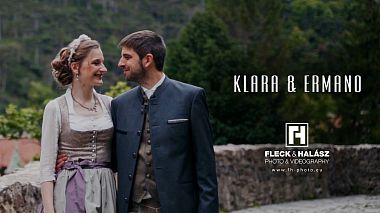 Filmowiec Gábor Fleck z Sopron, Węgry - Klara & Ermano wedding film, wedding