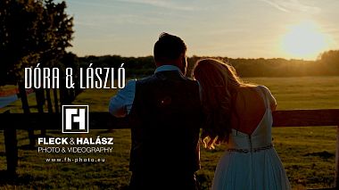 Videografo Gábor Fleck da Sopron, Ungheria - Dóra & László, wedding