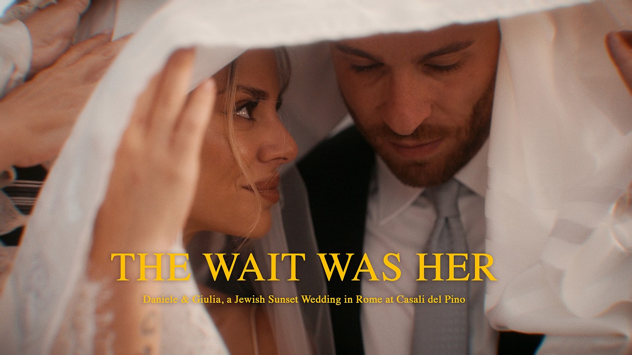 Videographer Antonio De Masi from Bologna, Italy - The Wait Was Her – Daniele & Giulia, a Jewish Sunset Wedding in Rome at Casali del Pino, wedding